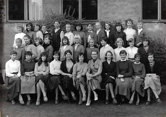Södermalms Kommunla flickskola - class of 1956-57