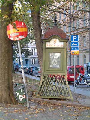 Stockholm Old Telephonebooth