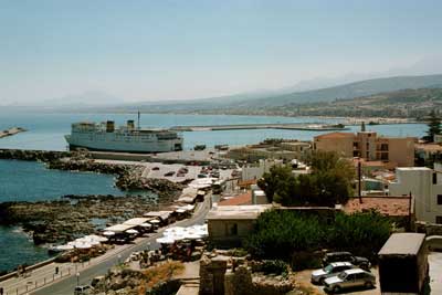 Rethymnon, Crete - the harbor
