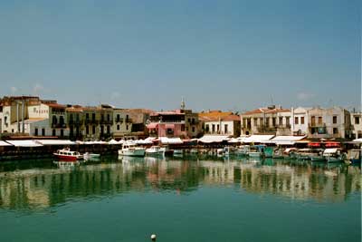 Rethymnon, Crete - the harbor