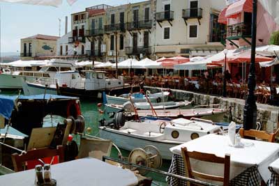 Rethymnon, Crete - the harbor