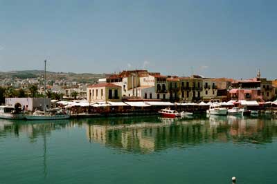 Rethymnon, Crete - the harbor
