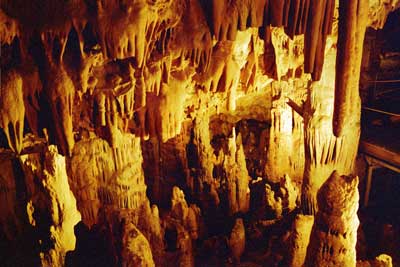 Crete - Stalagtites and stalagmites