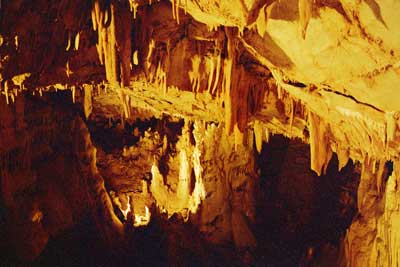 Crete - Stalagtites and stalagmites