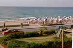 Beach from hotel