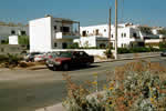 Rethymnon hotel from beach