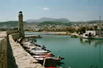 Rethymnon harbor