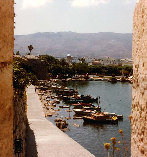 Kos, from the castle wall
