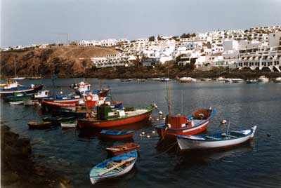 Puerto del Carmen, Lanzarote, the harbor