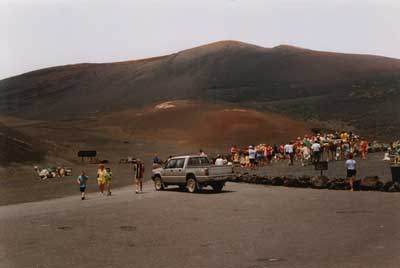 Lanzarote, at Timanfaya