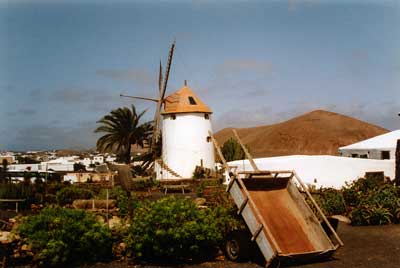 Lanzarote, in the countryside
