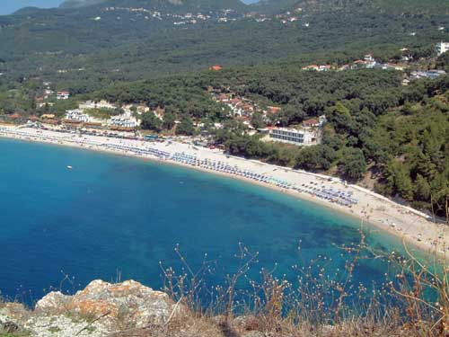 Parga, Greece, Valtos Beach