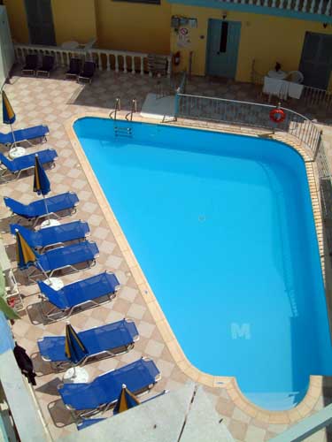 Villa Andonis pool, Parga, Greece