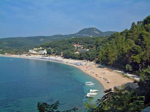 Parga, Greece, Valtos Beach