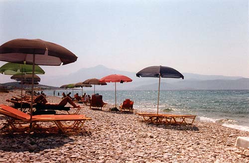 Samos, one of the beaches
