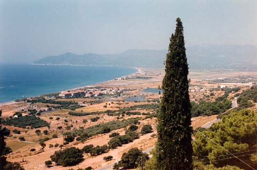 View over Samos