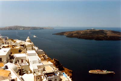 Santorini and the Caldera