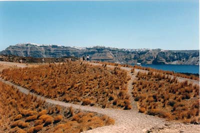 Sanorini, the volcano
