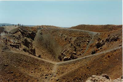 Santorini, the volcano