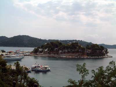 The Bourtsa, Skiathos town
