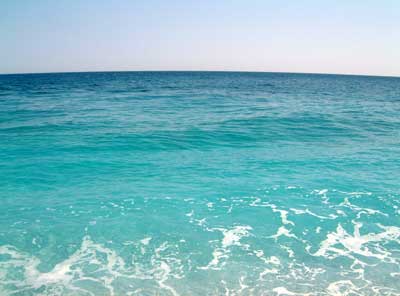 Lalaria, Skiathos, the sea