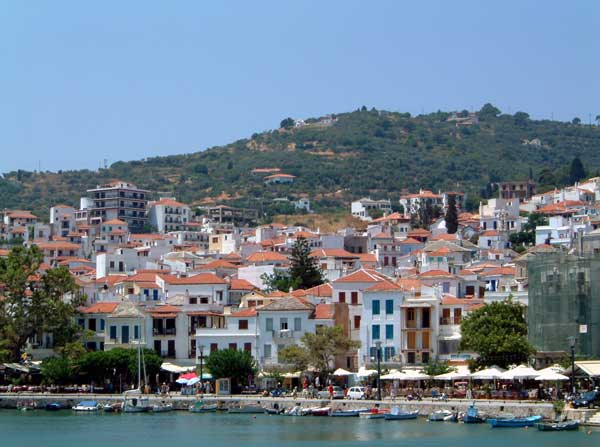 skopelos town
