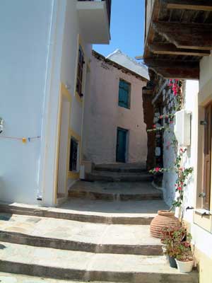 Street in Skopelos town