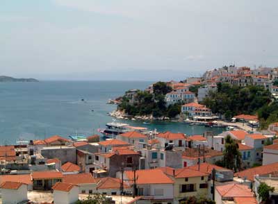 Skiathos town