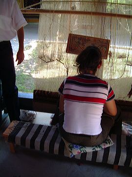 Carpet weaving