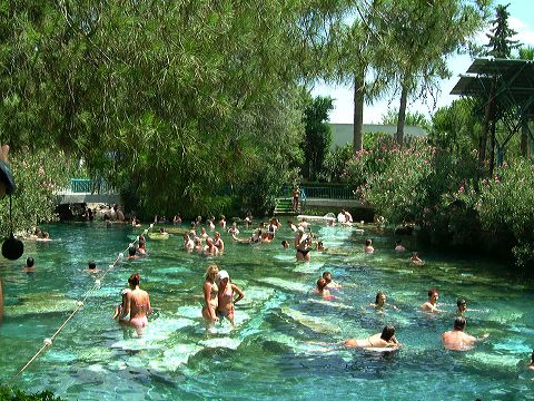 Cleopatra pool at Pamukkale