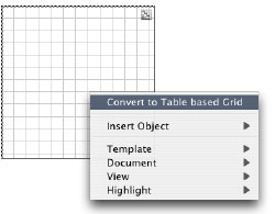 css based grid with flyout